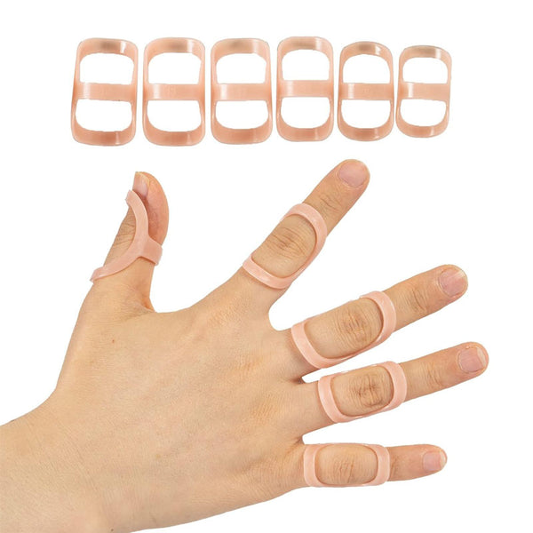 1Set Oval Finger Splint Support Reduce Soreness Waterproof Finger Support Protector Hand Finger Joint Stabilizer for Arthritis
