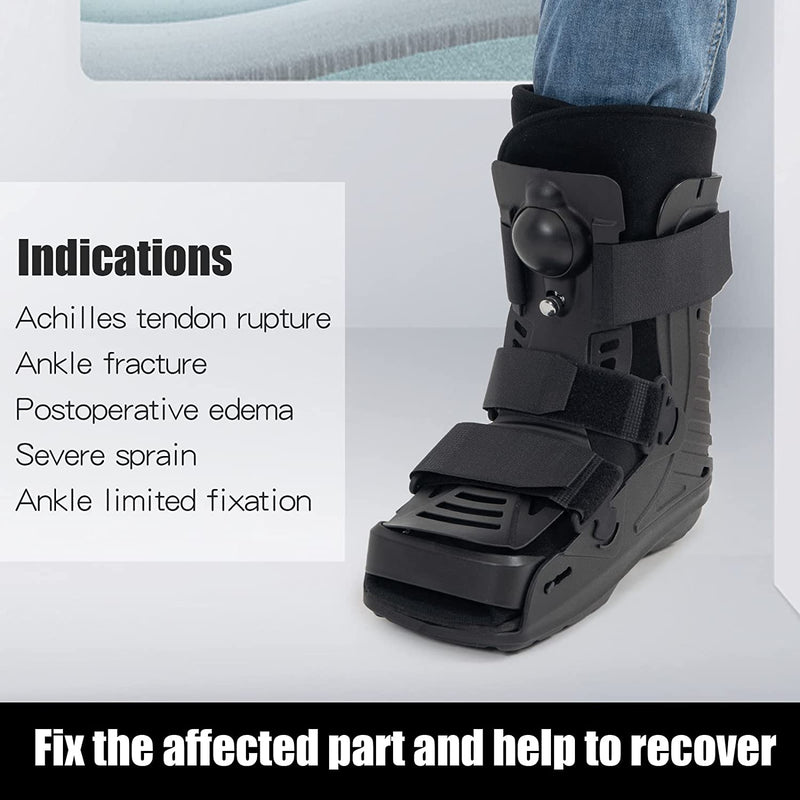 Air Cam Walker Fracture Boot,Medical Inflatable Walking Boot for Broken Foot Achilles Tendon Injury Orthopaedic Boot