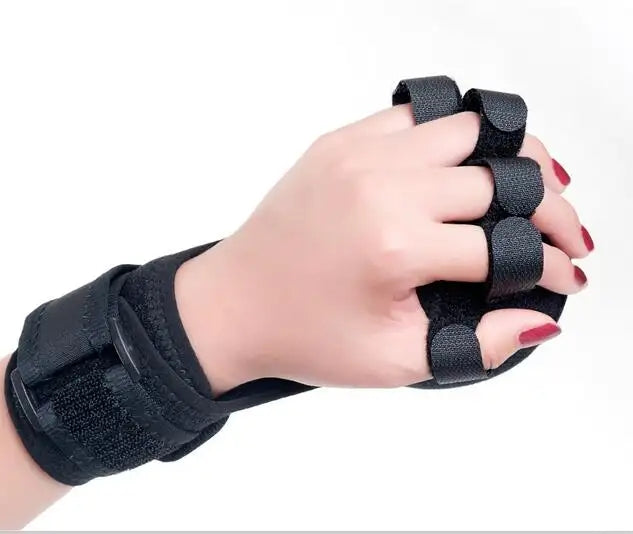 Anti-spasticity Ball Splint Hand Finger forHand Stroke Hemiplegia Finger Recovery Spasm Dystonia Hemiplegia Finger Training Tool