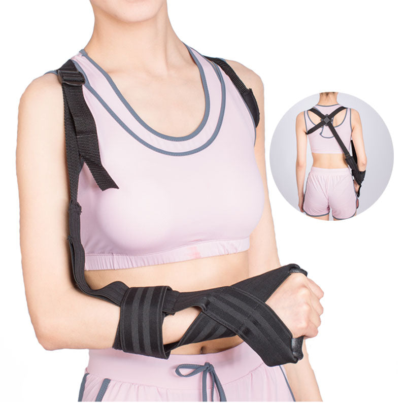 Adjustable Shoulder Brace & Support Arm Sling For Stroke Hemiplegia Subluxation Dislocation Recovery Rehabilitation