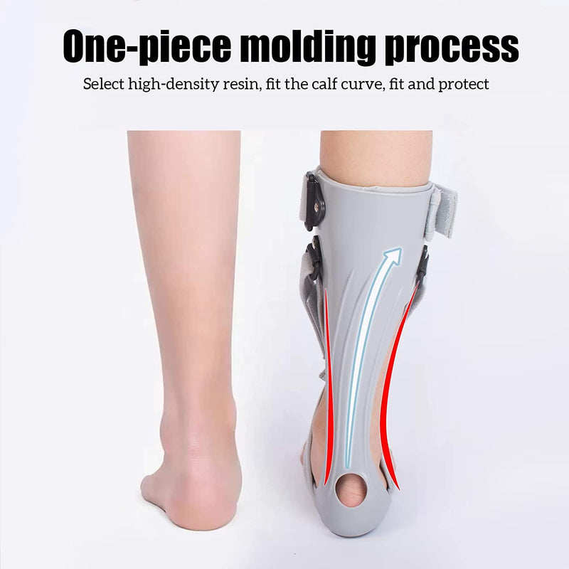 Afo Foot Drop Brace Splint Ankle Foot Orthosis Walking with Shoes or Sleeping for Stroke Hemiplegia